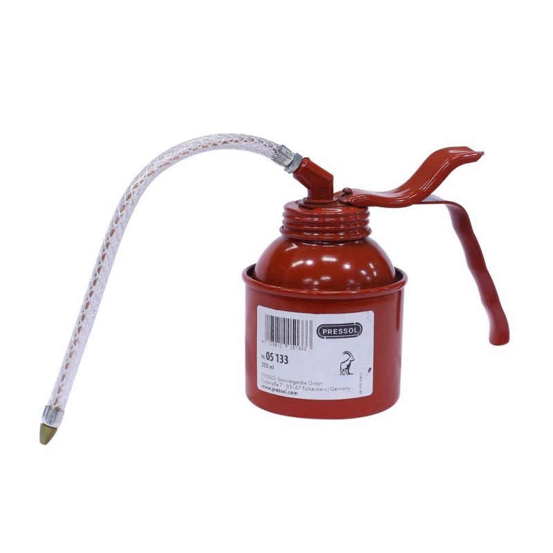 2645 - Almotolia Em Metal 250ml - Extensão Flexível 