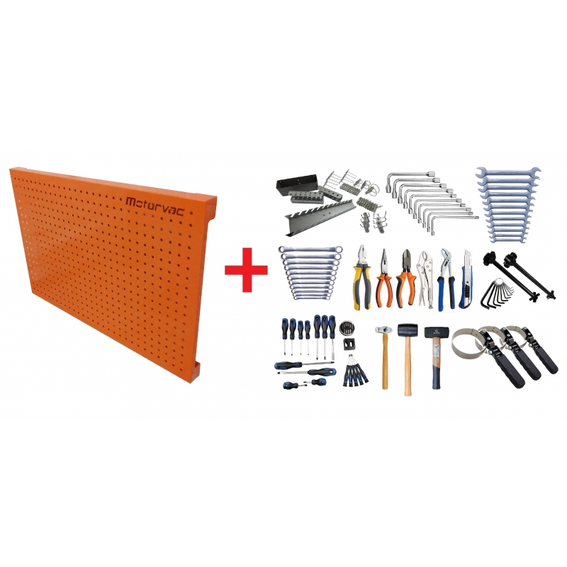 990007 - Kit Painel Com Ferramentas Linha Leve - Laranja